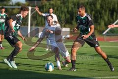 Bezirksliga - Saison 2026/27- TSV Gaimersheim - FC Gerolfing - David Simm (Nr.7 - FC Gerolfing) - Nicolae Nechita (Nr.10 - TSV Gaimersheim) - Foto: Meyer Jürgen