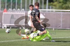 Testspiel ; 3. Liga; FC Ingolstadt 04 - VfR Mannheim; Sebastian Grönning (11, FCI) Torchance verpasst