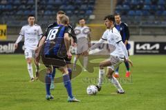 3. Liga; SV Waldhof Mannheim - FC Ingolstadt 04; Arian Llugiqi (25, FCI) Jans Laurent (18 WM)