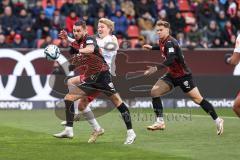 3. Liga; FC Ingolstadt 04 - 
Rot-Weiss Essen; Torchance Pascal Testroet (37, FCI) Götze Felix (24 RWE) Simon Lorenz (32, FCI)