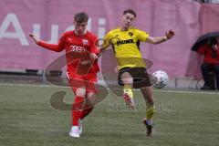 Bayernliga Süd - Saison 2022/2023 - FC Ingolstadt 04 - SV Kirchanschöring - Benedikt  Schwarzensteiner (Nr.5 - FCI II) - Foto: Meyer Jürgen