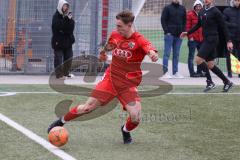 A-Junioren - Bundesliga Süd FC Ingolstadt 04 - TSG 1899 Hoffenheim - Moritz Wiezorrek (Nr.17 - FCI A-Junioren) -  Foto: Meyer Jürgen