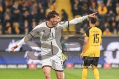 3. Liga; Dynamo Dresden - FC Ingolstadt 04; Tor Jubel Treffer Tim Heike (9, FCI)