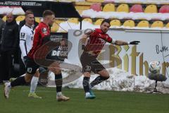 3.Liga - Saison 2022/2023 - SV 07 Elversberg - FC Ingolstadt 04 - Pascal Testroet (Nr.37 - FCI) - Foto: Meyer Jürgen