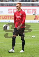 2.BL; SV Sandhausen - FC Ingolstadt 04 - Neuzugang Christian Gebauer (22, FCI) vor dem Spiel