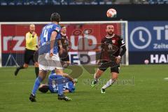 2.BL; Hansa Rostock - FC Ingolstadt 04; Fatih Kaya (9, FCI) Fröde Lukas (34 HR) Roßbach Damian (4 HR)