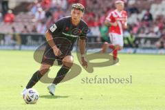 3. Liga - Saison 2025/26 - Energie Cottbus - FC Ingolstadt 04  - Mads Borchers (Nr.9 - FC Ingolstadt 04) - XXXXX - Foto: Meyer Jürgen