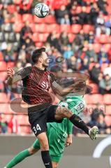 3. Liga; FC Ingolstadt 04 - 
SV Sandhausen; Lukas Fröde (34, FCI) Stolze Sebastian (36 SVS)