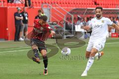3.Liga - Saison 2022/2023 - FC Ingolstadt 04 -  1. FC Saarbrücken - Marcel Costly (Nr.22 - FCI) - Foto: Meyer Jürgen