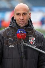 2.BL; Hansa Rostock - FC Ingolstadt 04; vor dem Spiel Cheftrainer André Schubert (FCI)