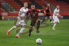 3. Liga - FC Ingolstadt 04 - Türkgücü München - Sararer Sercan (10 Türkgücü) Fatih Kaya (9, FCI)