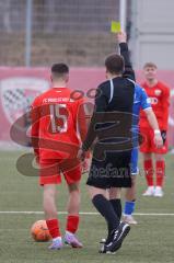 A-Junioren - Bundesliga Süd FC Ingolstadt 04 - TSG 1899 Hoffenheim - Gelbe Karte für Emre Gül (Nr.15 - FCI A-Junioren) -  Foto: Meyer Jürgen