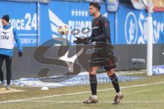 3. Liga - Saison 2025/26 - Hansa Rostock - FC Ingolstadt 04  - Carlsen Frederic Bennedsgaard (Nr.8 - FCI) - XXXXX - Foto: Meyer Jürgen