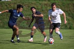 A-Klasse -  Saison 2026/27 - TSV Mailing-Feldkirchen - VFB Friedrichshofen - Firat Acar blau Mailing - Daniel Arzer weiss Friedrichshofen rechts - Foto: Meyer Jürgen