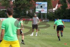 Bezirksliga - Saison 2022/2023 - SV Manching  - VSST Günzlhofen - Trainer Reichenberger Fabian (SV Manching)  Foto: Meyer Jürgen