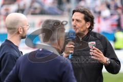 3. Liga; SpVgg Unterhaching - FC Ingolstadt 04; Interview Sportdirektor Ivica Grlic  (FCI)