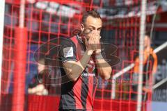 3. Liga - Saison 2024/25 - FC Ingolstadt 04 - SV Wehen Wiesbaden - David Kopacz (Nr.29 - FCI) - enttäuscht- Foto: Meyer Jürgen