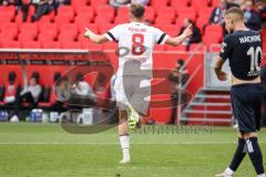 3. Liga; FC Ingolstadt 04 - SpVgg Unterhaching; Benjamin Kanuric (8, FCI) Tor Jubel Treffer 1:0