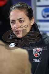 3. Liga; FC Viktoria Köln - FC Ingolstadt 04; Interview nach dem Spiel Cheftrainerin Sabrina Wittmann (FCI)