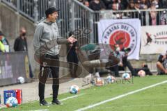 2.BL; FC St. Pauli - FC Ingolstadt 04, Cheftrainer Roberto Pätzold (FCI)