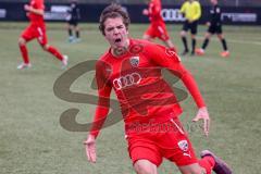 A-Junioren - Bundesliga Süd Fc Ingolstadt 04 - SC Freiburg - Der 2:2 Ausgleichstreffer durch Causevic Benjamin (Nr.10 - FC Ingolstadt A-Jugend) - jubel -  Foto: Meyer Jürgen