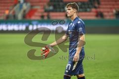3. Liga; FC Ingolstadt 04 - Alemannia Aachen; nach dem Spiel Niederlage, hängende Köpfe 0:3, Torwart David Klein (47, FCI) geht vomPlatz