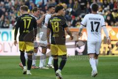 3. Liga - Saison 2024/25 - Alemannia Aachen - FC Ingolstadt 04  - Lukas Fröde (Nr.34 - FCI) mit dem 1:1 Ausgleichstreffer - jubel -  - XXXXX - Foto: Meyer Jürgen