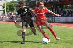 2. Fußball-Liga - Frauen - Saison 2022/2023 - FC Ingolstadt 04 - FCB München II - Wild Marlene rot München - Anna Petz (Nr.16 - FCI Frauen) - Foto: Meyer Jürgen