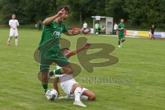 BZL Oberbayern Nord - Testspiel - TSV Aiglsbach - SV Manching - Josef Huber grün Manching - Foto: Jürgen Meyer