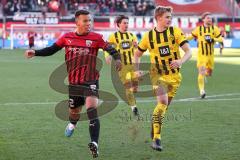 3. Liga; FC Ingolstadt 04 - Borussia Dortmund II; Torchance Marcel Costly (22, FCI) Tom Alexander Rothe (36 BVB)