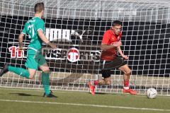 Bayernliga Nord - Saison 2023/24 - FC Ingolstadt 04 II - TSV Neudrossenfeld - Aurel Kuqanaj (Nr.20 - FCI) - XXXXX - Foto: Meyer Jürgen