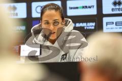 3. Liga; FC Ingolstadt 04 - 1. FC Schweinfurt 05; Pressekonferenz Interview Cheftrainerin Sabrina Wittmann (FCI)