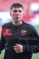 3. Liga; FC Ingolstadt 04 - SV Sandhausen; vor dem Spiel Gustav Christensen (24, FCI)