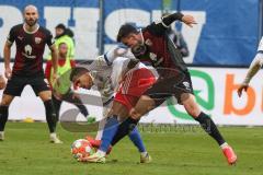 2.BL; Hamburger SV - FC Ingolstadt 04; Thomas Keller (27, FCI) Wintzheimer Manuel (19 HSV) Nico Antonitsch (5, FCI)