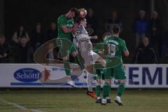 Landesliga - Saison 2024/25 - SV Manching - FC Ehekirchen - Daniel Spies (Nr.22 - SV Manching) - Hollinger Christoph weiss Ehekirchen - Foto: Meyer Jürgen