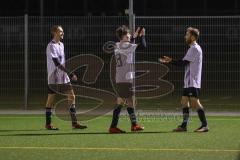 Audi Schanzer Amateur Cup 2022 -  Finale  - TSV Hohenwart - TSV Walpertskirchen - Der 3:1 Führungstreffer durch Sebastian Herker weiss rechts - jubel -  Foto: Jürgen Meyer