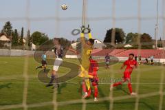 Bayernliga Süd - Saison 2021/2022 - FC Ingolstadt 04 II - Schwaben Augsburg - Markus Ponath Torwart (#1 FCI) - Foto: Meyer Jürgen