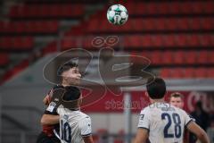 3. Liga - Saison 2026/27 - FC Ingolstadt 04 - TSG Hoffenheim II - Georgios Antzoulas (Nr.6 - FCI) - Yasin Zor (Nr.10 - Hoffenheim) - Foto: Meyer Jürgen