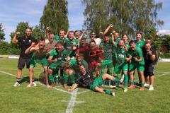 Kreisliga - TSV Baar Ebenhausen - TSV Gaimersheim - Jubel bei den Gaimersheimern zum erreichen der Relegation - Foto: Jürgen Meyer