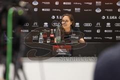3. Liga - Saison 2024/25 - Pressekonferenz - FC Ingolstadt 04 -  - Cheftrainerin Sabrina Wittmann (FCI) - XXXXX - Foto: Meyer Jürgen