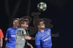 Landesliga - Saison 2025/26 - SV Manching - FV Illertissen II  - Rainer Meisinger (Nr.8 - SV Manching) - Emci Ben blau Illertissen  - Foto: Meyer Jürgen