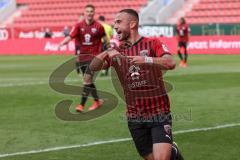 3. Liga - FC Bayern 2 - FC Ingolstadt 04 - Tor, 2:1 Jubel, Fatih Kaya (9, FCI)