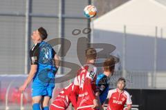 2.BL; Testspiel; FC Ingolstadt 04 - Würzburger Kickers; Stefan Kutschke (30, FCI) Kopfball