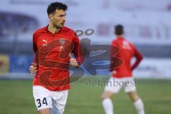 Toto-Pokal; 
Türkgücü München - FC Ingolstadt 04; vor dem Spiel Lukas Fröde (34, FCI)