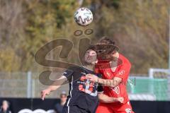 Bayernliga Süd - Saison 2022/2023 - FC Ingolstadt 04 -  TSV 1882 Landsberg - Krupa Jeroen (Nr.17 - Fc Ingolstadt 04 II) - Holdenrieder Maximilian #14 Landsberg - Foto: Meyer Jürgen