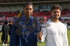 Freundschaftsspiel - Saison 2025/26 - FC Ingolstadt 04 II - Delay Sports - Sidney Friede (Nr.10 - Delay Sports) - Elias Nerlich - Foto: Meyer Jürgen