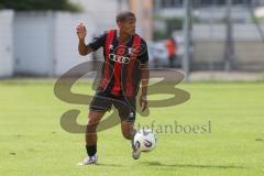 *** Bayernliga Nord - Saison 2025/26 - FC Ingolstadt 04 II - ATSV Erlangen - Micah Ham (Nr.25 - FC Ingolstadt II) - XXXXX - Foto: Meyer Jürgen