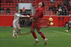 3. Liga - Saison 2025/26 - FC Ingolstadt 04 - Rot-Weiss Essen - Mads Borchers (Nr.9 - FC Ingolstadt 04) nach einer Torchance - enttäuscht - Foto: Meyer Jürgen