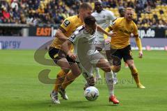 3.Liga - Saison 2022/2023 - Dynamo Dresden - FC Ingolstadt 04 -Dominik Franke (Nr.3 - FCI) -  Foto: Meyer Jürgen