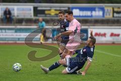 Bezirksliga - Saison 2025/26- TSV Gaimersheim - SpVgg Kammerberg - Hakan Düzgün (Nr.25 - TSV Gaimersheim) - Thomas Eichenseer blau Kammerberg - Foto: Meyer Jürgen